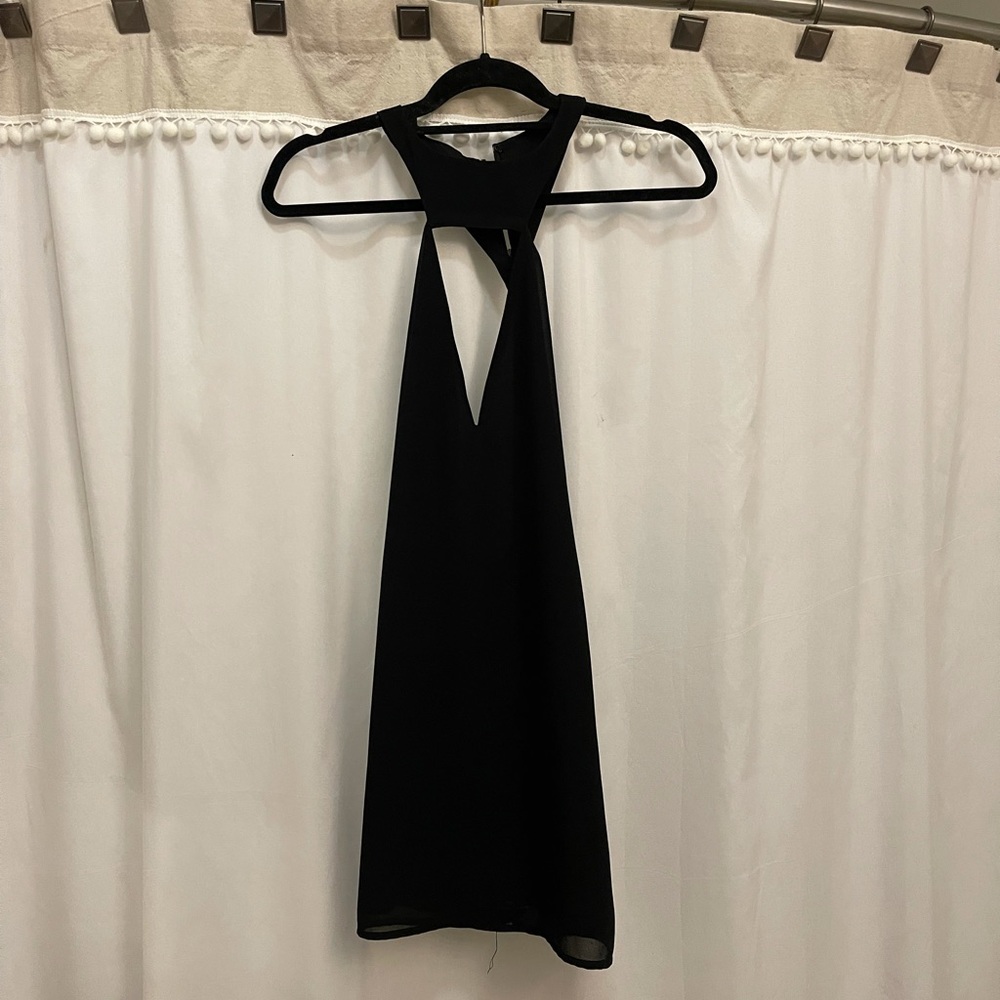 XS Tobi Black Mini Dress